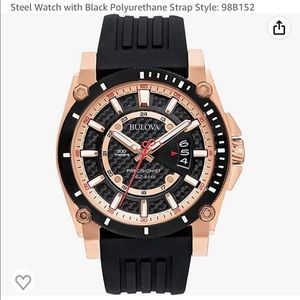 Bulova Men's 98B152 Precisionist Analog black